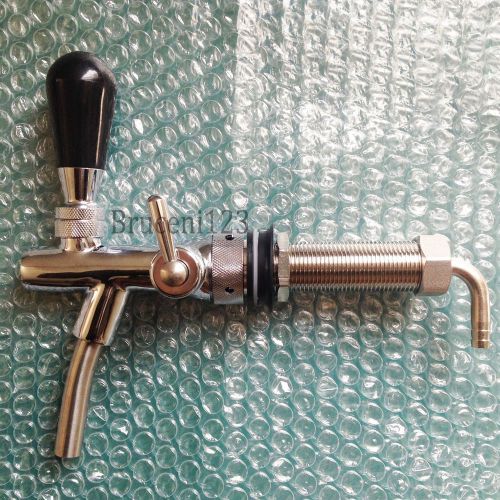 Beer faucet, Adjustable beer faucet,chrome plating with 4&#034; shank free shipping