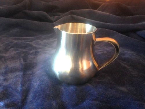 World Tableware Inc. Stainless Steel 13 Oz. Creamer Pitcher, Belle Collection