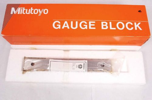 Mitutoyo Steel Gauge Block 10&#034; Grade 3 w/ Original Box no. 611222-24