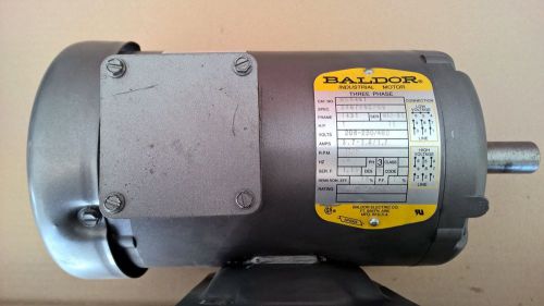Baldor m3311t 7.5hp, 208-230/460v, 3ph, 213t, 1725 rpm, tefc for sale
