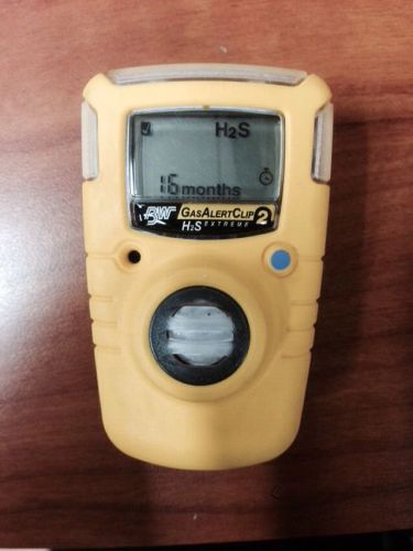 BW by Honeywell GA24XT-H H2S Gas Detector Gas Alert Clip Extreme Monitor 16mo