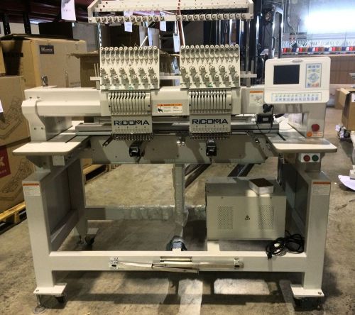 RiCOMA 1202 CH  12 needle 2 head Commerical Embroidery Machine