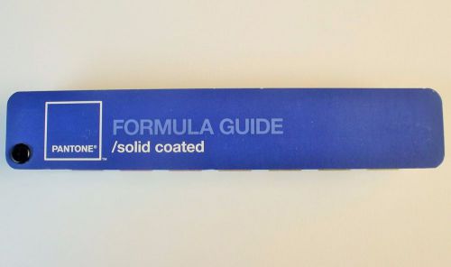 Pantone Solid Coated formula guide - 1,114 Colors