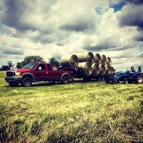 Round Bale Of Hay