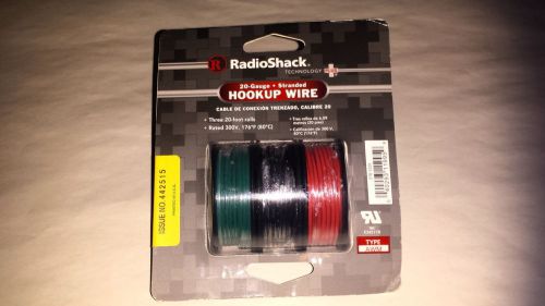 RADIO SHACK 20GA. STRANDED HOOKUP WIRE - 278-1225