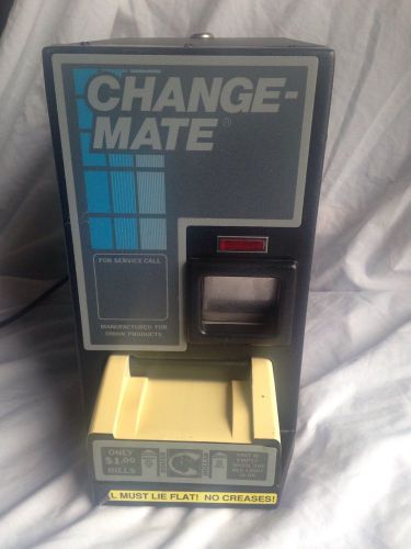 CHANGE-MATE CM50 DOLLAR BILL CHANGER &amp; VALIDATOR