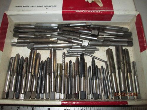 Machinist lathe mill machinist lot of taps for threading tapping po for sale