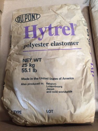 Dupont hytrel, plastic pellets, virgin ,natural resin $.50 lb bag qty. for sale