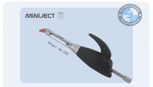INTRALIGAMENTARY SYRINGES MINIJECT 2300US. THE BEST QUALITY OF ANTHOGYR