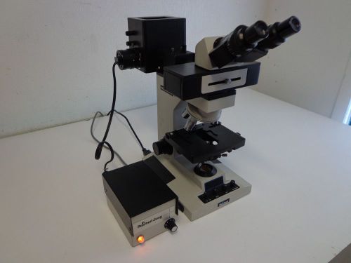 Leica microstar iv model 410 microscope with oculars, objectives &amp; reichert 1134 for sale