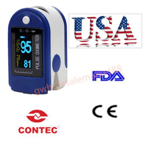 Hot sell OLED Pulse Oximeter Finger Pulse Blood Oxygen SPO2 Monitor CONTEC 50D