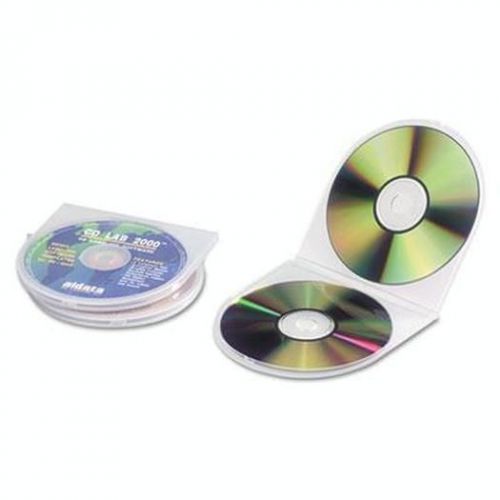 CD/DVD Shell Case, Clear, 25/Pack 87925