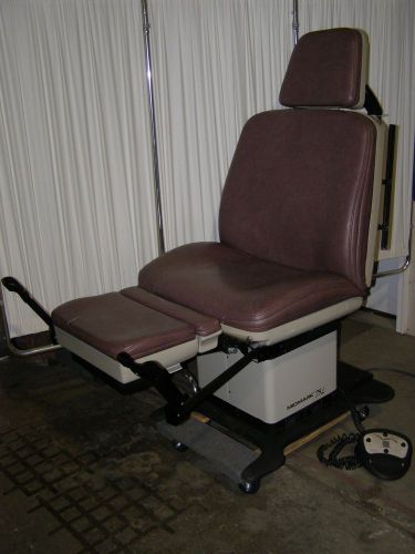 Midmark 75l chair w foot switch excellant for gynecology doctors &amp; offices for sale