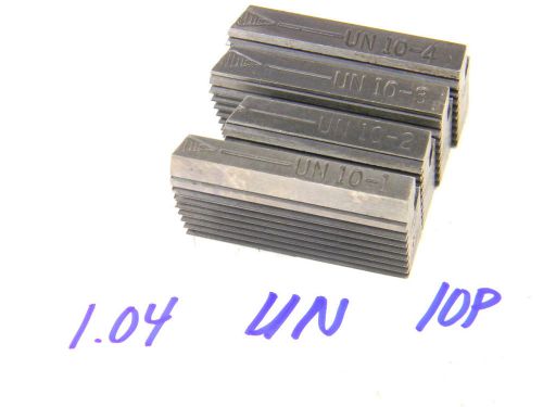 Used landis hss thread chasers 1.04&#034; x 10 pitch x un form x random lengths for sale
