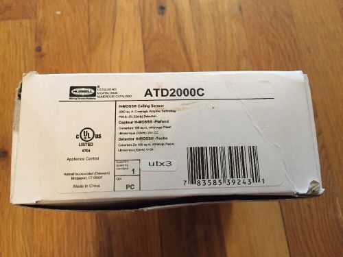 HUBBELL ATD2000C H-MOSS ADAPTIVE TECHNOLOGY CEILING SENSOR NEW IN BOX!!!!!!!!!!!