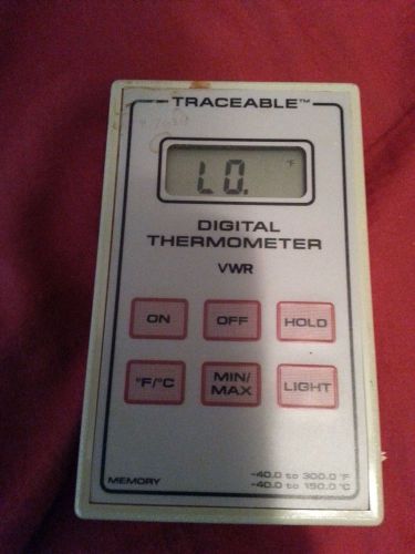 Fisher Scientific Traceable Digital Thermometer