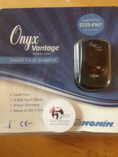 Nonin Onyx Vantage Finger Pulse Oximeter - Model 9590 CE APPROVED