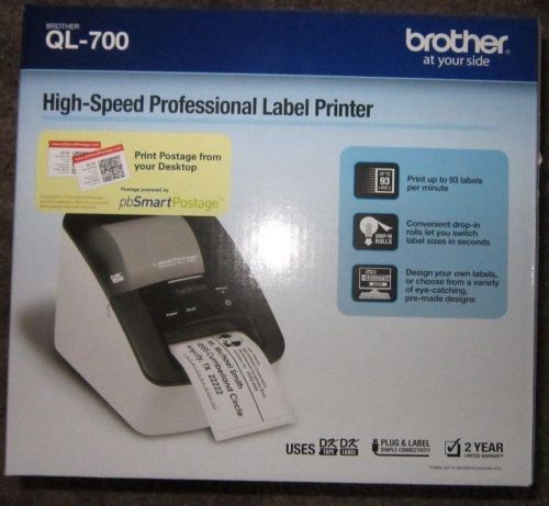 Brand New Brother QL-700 Label Maker Still in Retail Box!!