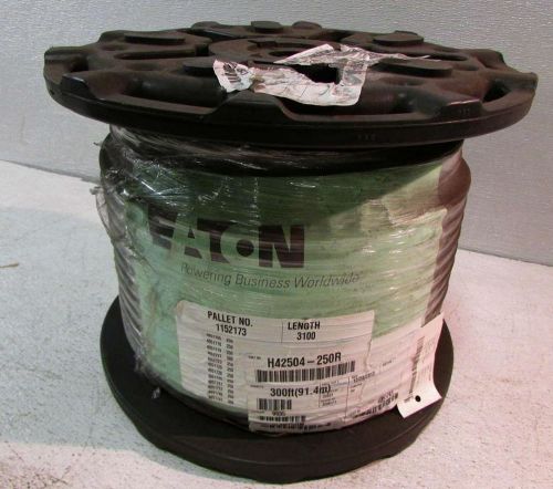 Eaton weatherhead h42504-250r braided hydraulic hose 1/4 in. x 300 ft. for sale