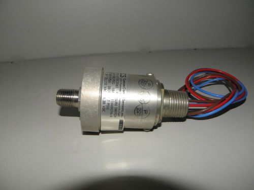 Custom Control Sensors Pressure Switch Model 611GC3065 Proof 500 PSIG 3-wire NEW