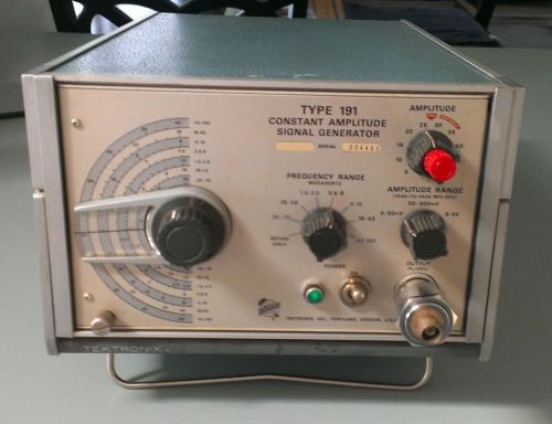 TEKTRONIX Type 191 Constant Amplitude Signal Generator