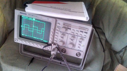Tektronix TDS 360 Digital Real Time Oscilloscope 200MHz Dual Channel Floppy