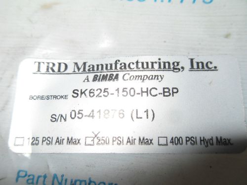 (H14) 1 NEW TRD MANUFACTURING SK625-150-HC-BP SEAL KIT