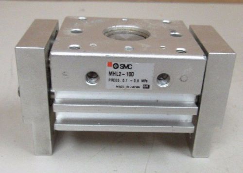 SMC AIR PNUEMATIC CYLINDER MHL2-10D MHL210D 20mm STROKE PRESS. 0.1-0.6 MPa