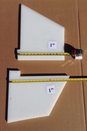 UHMW-PE TIVAR 1000 Natural 1&#034; Sheet  CHEAP