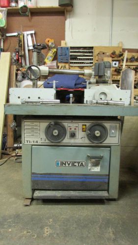 Wood shaper, invicta t1-14  7.5 hp, 3 phase, tilting spindle for sale