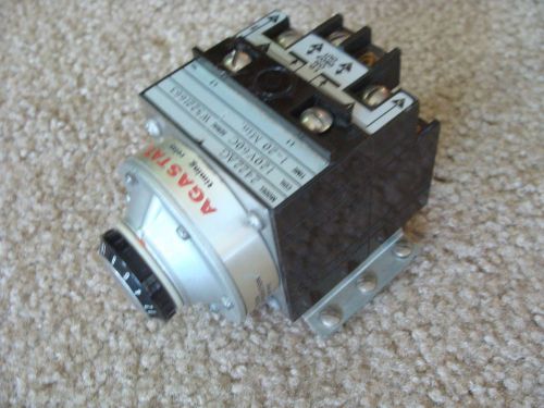 AGASTAT 2422AG TIMING RELAY, 120VAC, 1 TO 20 MINUTES 60Hz