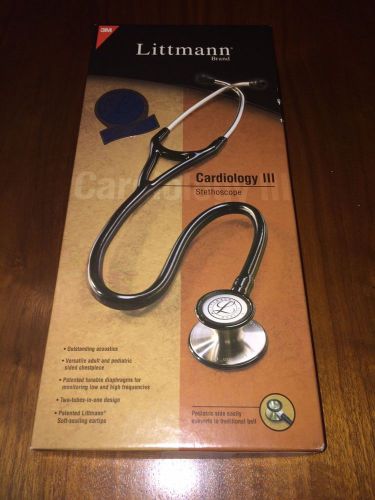 Littmann Cardiology III Stethoscope 27&#034; Black