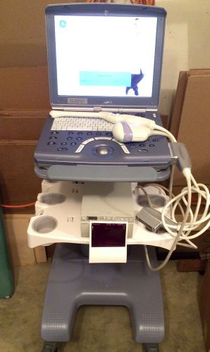 GE Voluson i ultrasound system with cart and two probes.  Great Shape, guarantee