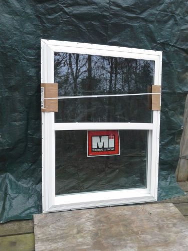 double hung energy efficient vinyl clad window