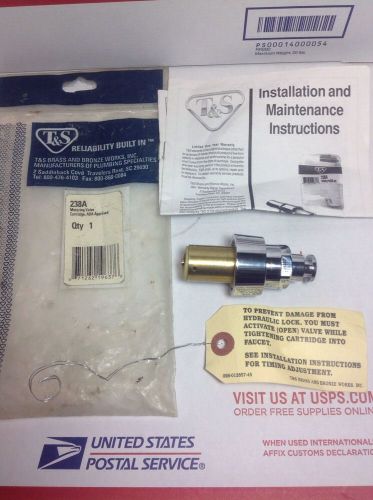 T&amp;s 238a metering valve  ada cartridge new in pack for sale