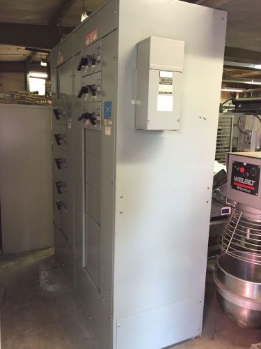 Commercial siemens electrical metal enclosure panel box electrical box 480 volts for sale