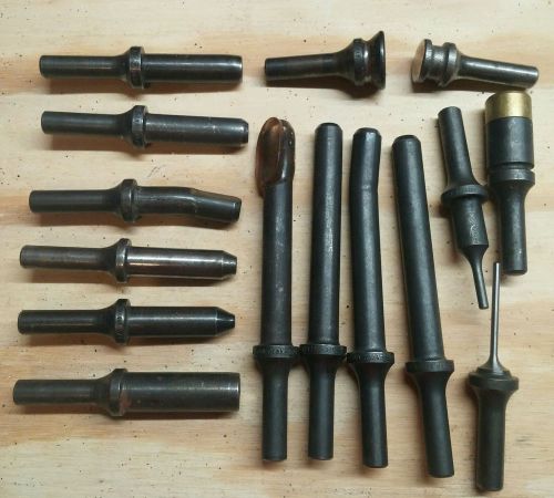 15pc rivet set. aircraft tools. sheet metal. rivet gun sets. for sale