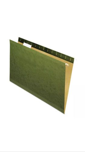 Universal Reinforced Recycled Hanging File Folders - UNV24215