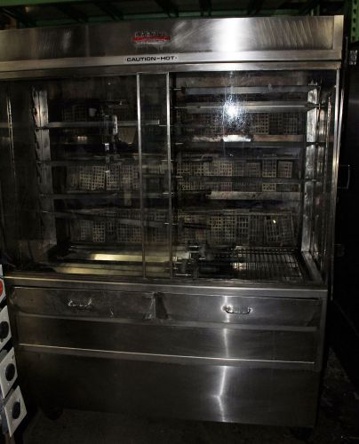 Old hickory bar b-q machine rotisserie oven model 45wdg natural gas for sale