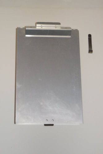 Aluminum clipboard 2 compartment document storage box clip board free shipping for sale