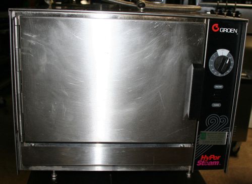 Groen hy-3e hyper steam countertop electric convection steamer oven for sale