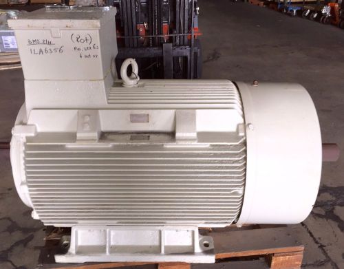 Siemens Electric Motor 1LA6 356-6AB80-Z 148KW 440V 1188RPM 3PH  315M