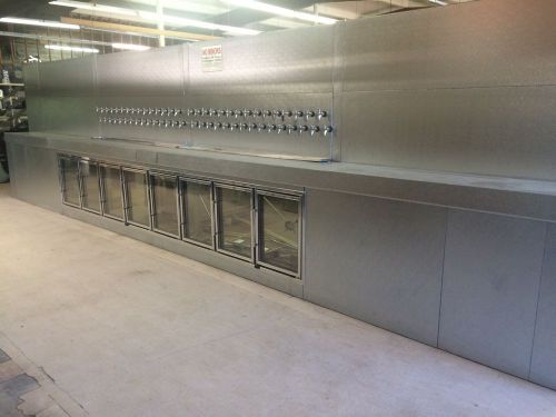 American 30x10 back bar walk in cooler for sale