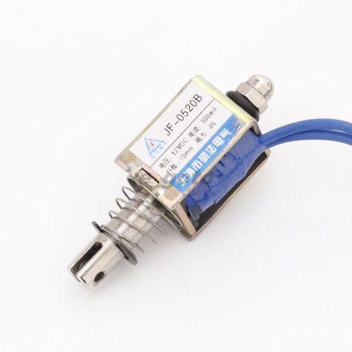 Jf-0520b dc12v 500ma 4n/10mm precise pull-push-type solenoid electromagnet for sale