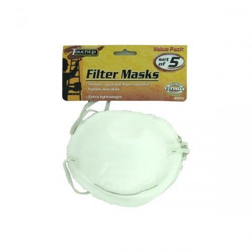 Wholesale Lot of 24 Units Filter Masks 5 per Pack Great for Drywallers New