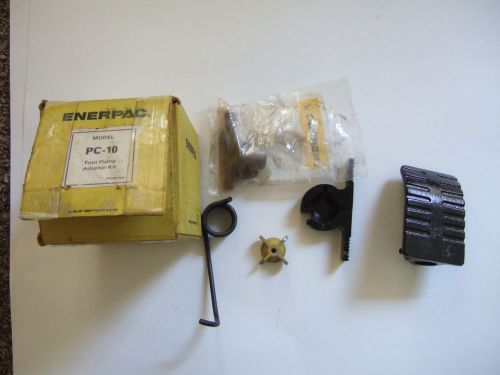 Enerpac pc-10 foot pump adapter kit  low price look for sale