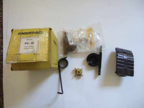 ENERPAC PC-10 FOOT PUMP ADAPTER KIT  LOW PRICE LOOK