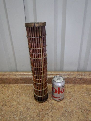 NEW Heat Exchanger Brass Tube 14 7/8&#034; Long x 3&#034; Diameter NEW