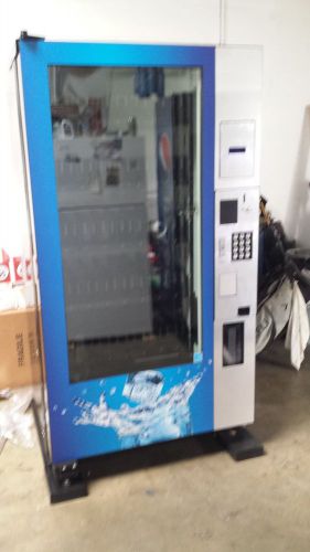 Glass front soda machine new royal vendors rvv500,coinco mech &amp; bill acceptor for sale
