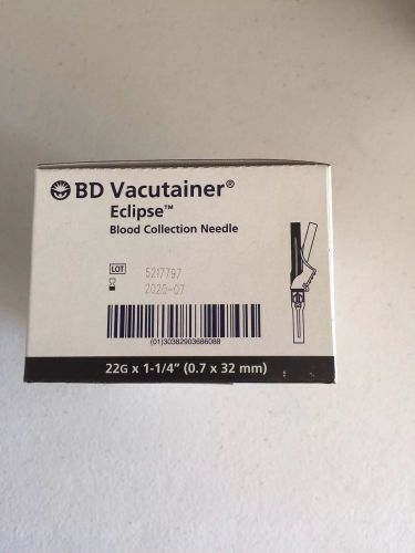 BD VACUTAINER 22G X 1 1/4 BLOOD COLLECTION NEEDLE 1 BX